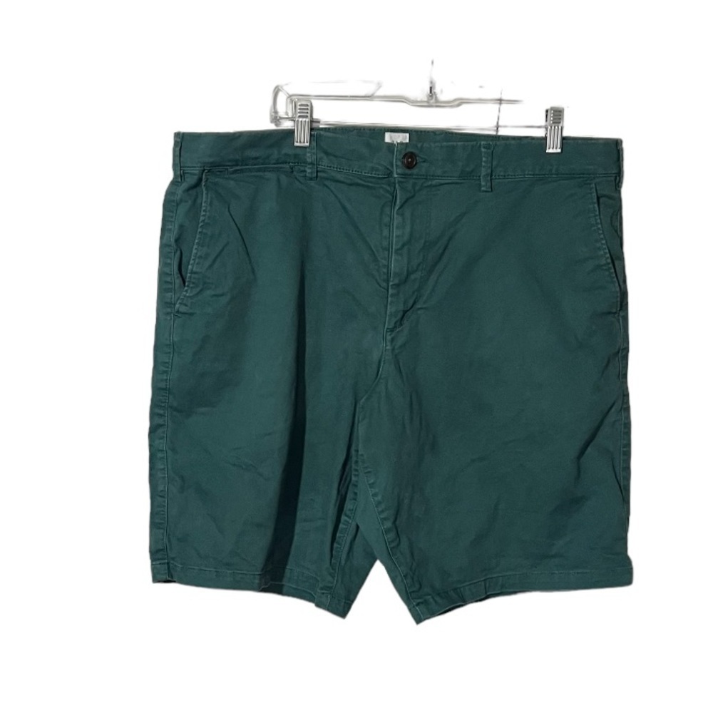 GAP Essential Khaki Shorts Green 10 inch Size 38 Preppy Summer Nautical